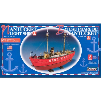 Model plastikowy Lindberg - Nantucket Light Ship - produkt wycofany