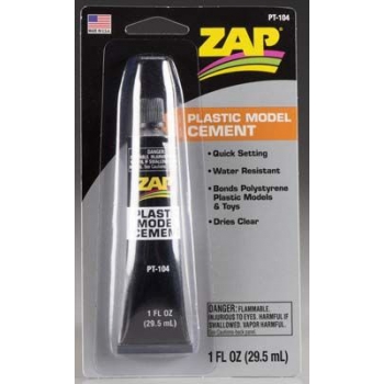 Klej do modeli plastikowych w tubce ZAP - PLASTIC MODEL CEMENT 29.5 ml