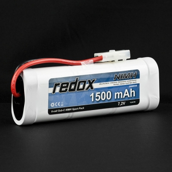 Redox 1500 mAh 7,2 V - NiMH-Paket