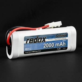 Redox 2000 mAh 7,2 V - NiMH-Pack