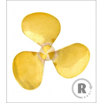 Messingschraube 3-Blatt 40mm M4 - rechts (CW) - RABOESCH