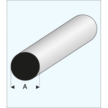 Kunststoff-Rundstab 1,0 x 1000 mm - MAQUETT