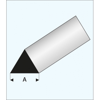 Dreieckiges Kunststoffprofil 60 1,0 x 1000 mm - MAQUETT