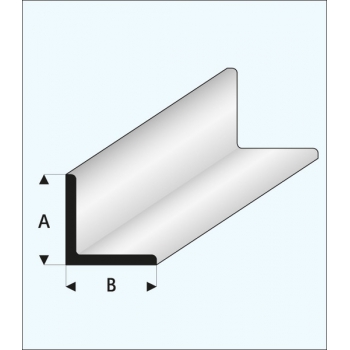 Symmetrischer Kunststoffwinkel 10 x 10 x 1000 mm - MAQUETT