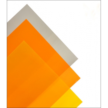 Transparente braune PVC-Platte 0,23 x 194 x 320 mm – MAQUETT