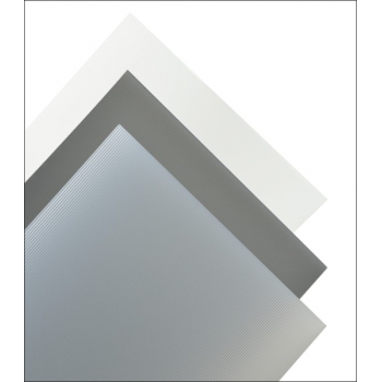 Transparente, matte PVC-Platte 0,28 x 194 x 320 mm – MAQUETT