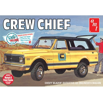 Model plastikowy - Samochód 1972 Chevy Blazer Crew Chief - AMT