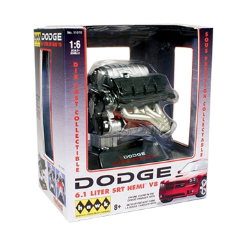 Model plastikowy - Silnik 1/6 Dodge Hemi 6.1 Liter SRT 8 - Hawk / Lindberg