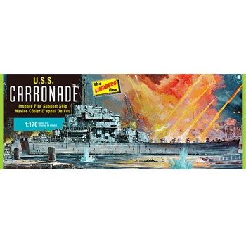 Plastikmodell - USS Carronade - Lindberg