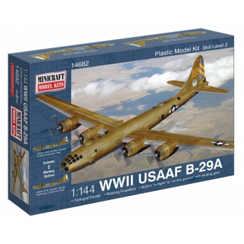 Model plastikowy - Samolot B29A USAAF - Minicraft - produkt wycofany