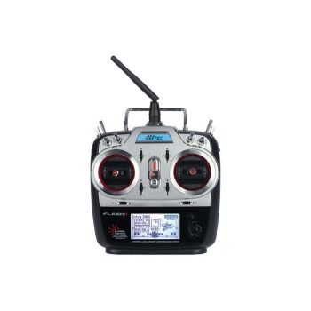 Aparatura Hitec - Flash 8 2.4GHz + odbiornik Optima 9