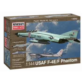 Model plastikowy - Odrzutowiec F-4E/F Phantom USAF/Luftwaffe - Minicraft