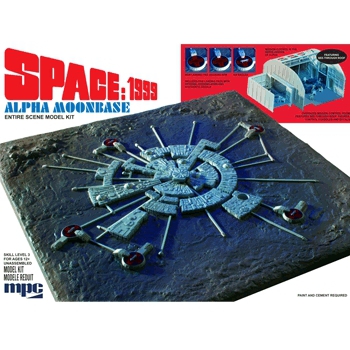 Model plastikowy - Stacja Kosmiczna Space 1999 Moon Base Alpha - MPC