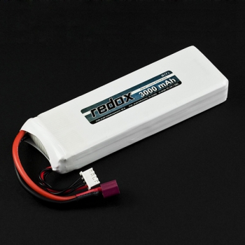 Redox ASG 3000 mAh 11,1 V 20 C (integriert) - LiPo-Pack