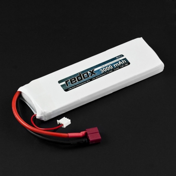 Redox ASG 3000 mAh 7,4 V 20 C (integriert) - LiPo-Pack