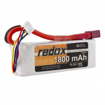 Redox 1800 mAh 11,1 V 50 C - LiPo-Pack