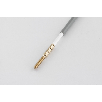 Leichter, verstärkter Bowdenzug mit verstellbarem Druckknopf, grau 4/3 mm M3 – MP-JET
