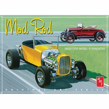 Plastikmodell - Auto 1929 Ford Model A Roadster (OAS) Mod Rod - AMT