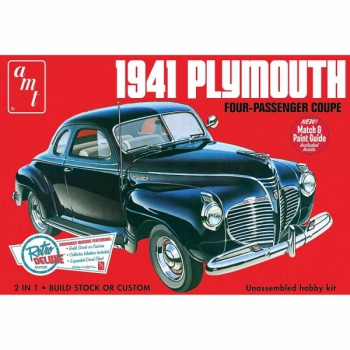 Model plastikowy - Samochód 1941 Plymouth Coupe - AMT