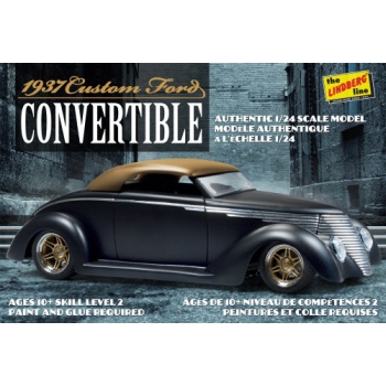 Model plastikowy - Samochód 1937 Ford Custom Convertible - Lindberg