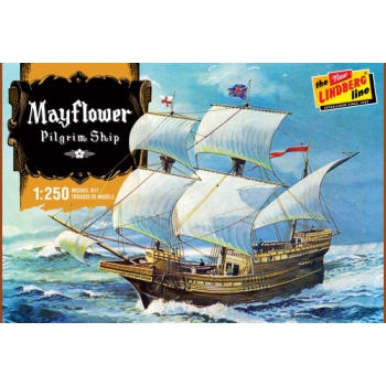 Model plastikowy - Statek Mayflower - Lindberg