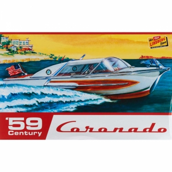 Model plastikowy - Motorówka 1959 Century Coronado Boat - Lindberg