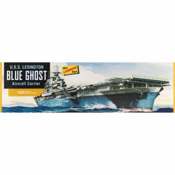 Model plastikowy - Lotniskowiec U.S.S. Lexington Aircraft Carrier - Lindberg