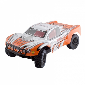 Auto elektryczne SHORT COURSE RTR 1:10 Off-Road (srebrno-pomarańczowy) - SST