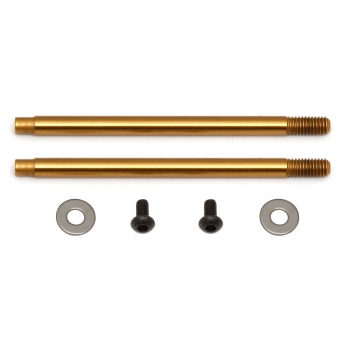 #91619 - 3x27.5 mm Shock Shafts (V2), TiN - Team Associated