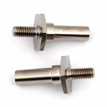 #91683 - B6 FT Titanium Front Axles - Team Associated