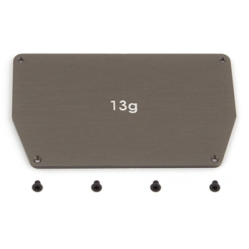 #91746 - B6 FT Aluminum Chassis Weight, 13g - Team Associated