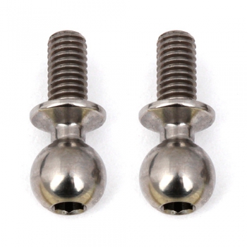 #91751 - FT HD Ti Ballstuds, 6mm - Team Associated
