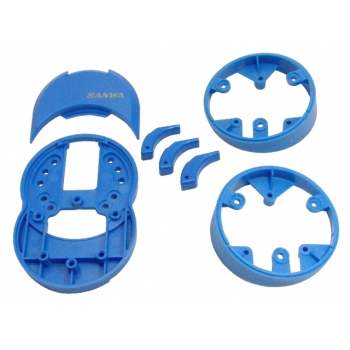 Combo Set - Akcesoria do aparatury M12 / M12S (niebieskie) - SANWA