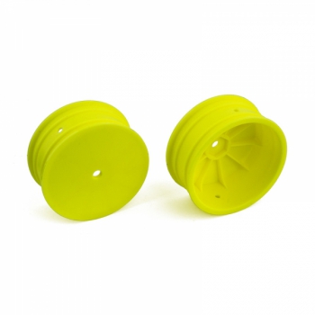 #92096 - 12 mm 4WD 2.2 in Front Wheels, yellow - Team Associated
