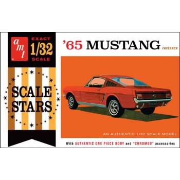 Model plastikowy - Samochód 1965 Ford Mustang Fastback 1:32 - AMT