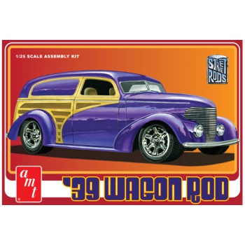 Model plastikowy - Samochód 1939 Wagon Rod 1:25 - AMT