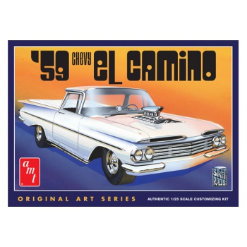 Plastikmodell – 1959 Chevy El Camino (Original Art Series) Auto im Maßstab 1:25 – AMT1058