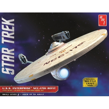 Plastikmodell - Star Trek USS Enterprise NCC-1701 Refit 1:537 - AMT1080