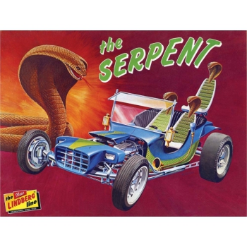 Plastikmodell - Car Serpent Show Rod 1:16 - Lindberg