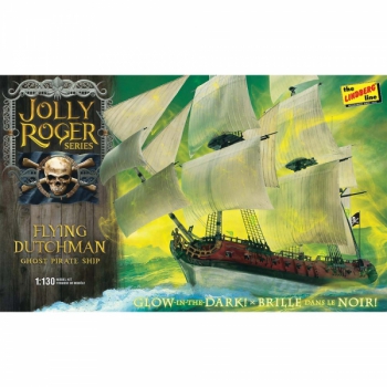 Model plastikowy - Statek Jolly Roger Series: Flying Dutchman 1:130 - Lindberg