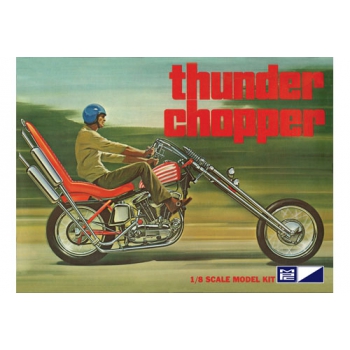 Plastikmodell - Thunder Chopper Motorrad 1:8! - MPC