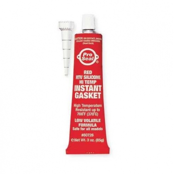 Pro Seal - Czerwony klej silikonowy do natychmiastowego uszczelniania RTV 3 oz (85g) - ZAP