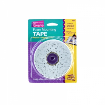 Dwustronna piankowa taśma montażowa Foam Mounting Tape - rolka 19x13 mm x 3,04 m - ZAP