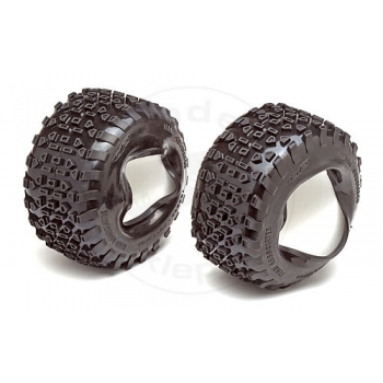 Opony z insertami 1/8 Monster Truck - #25588 - Team Associated