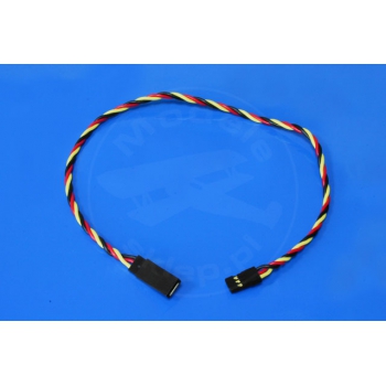 Servo-Verlängerungskabel 45 cm JR – 0,33 mm2 22AWG – verdrillt – MSP