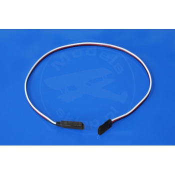 Servo-Verlängerungskabel 30 cm FUTABA – 0,13 mm2 26AWG – flach – MSP
