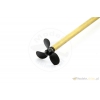 Wał Ø2 mm M2 150 mm Śruba 3-łop. 30 mm