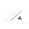 Wał Ø2 mm M2 150 mm Śruba 3-łop. 40 mm