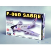 Model plastikowy Lindberg - Odrzutowiec F-86D Sabre