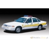 Model plastikowy Lindberg - Radiowóz Ford Crown Victoria (wersja stanowa Illinois) - produkt wycofany